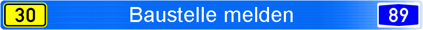 Baustelle melden